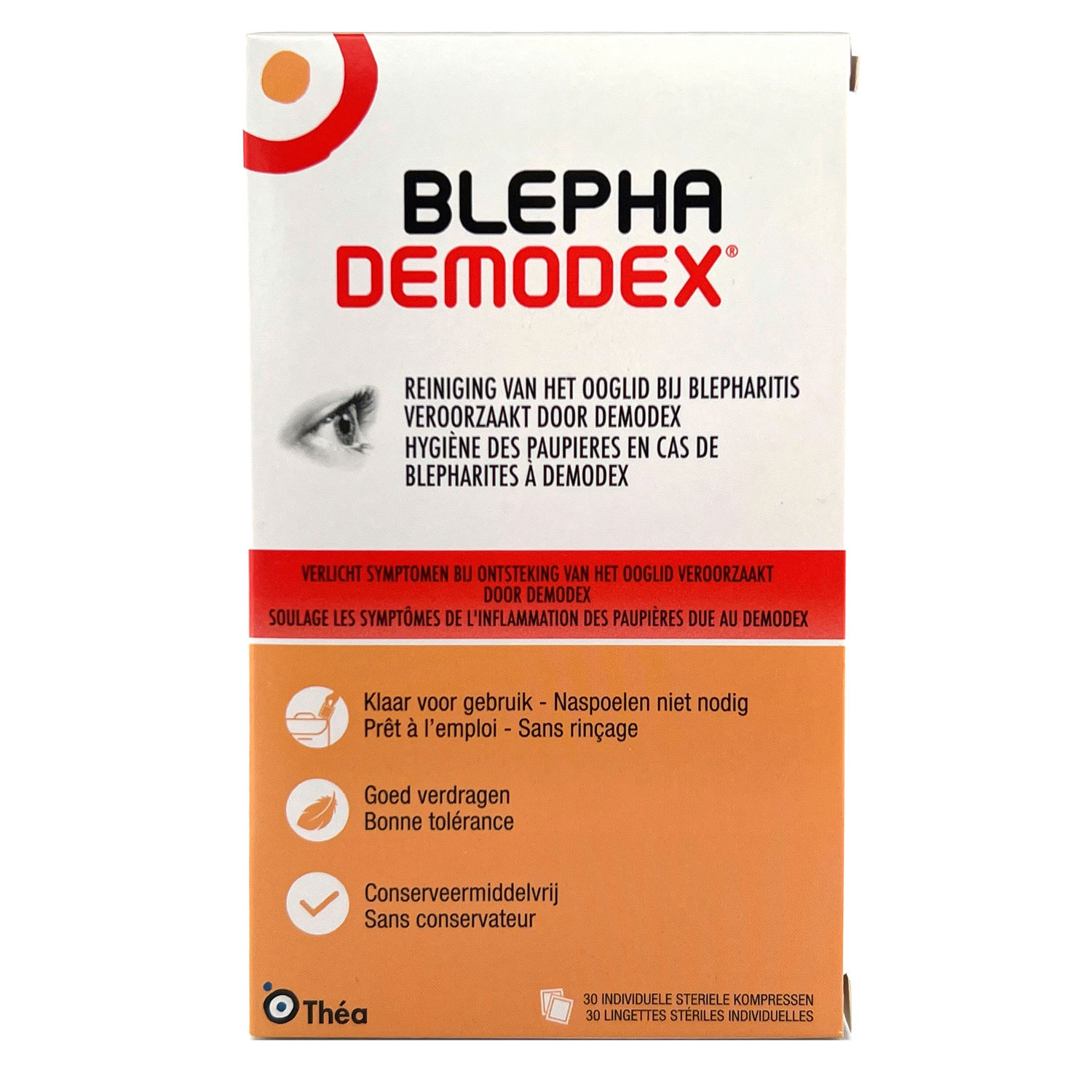 Blephademodex Reinigingstissues