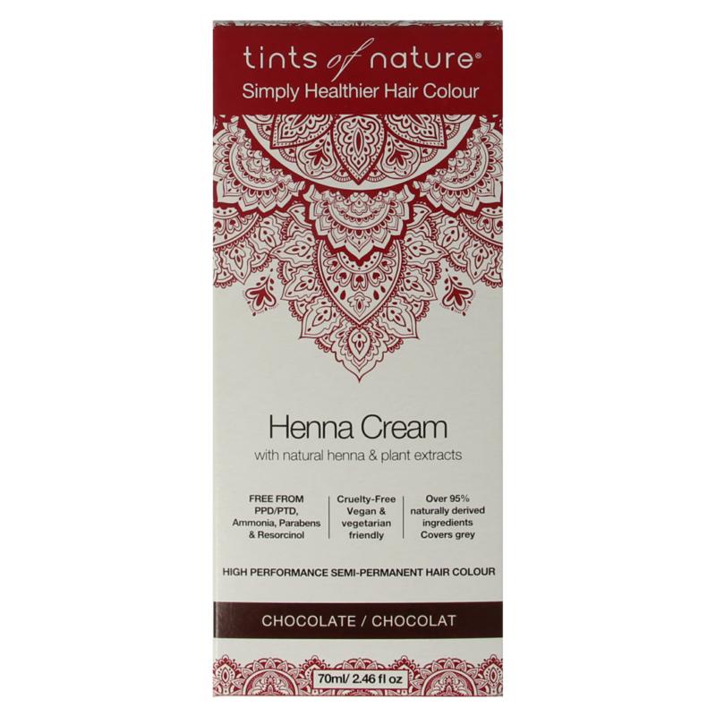 Tints Of Nature Henna Cream Chocolate Semi Permanent