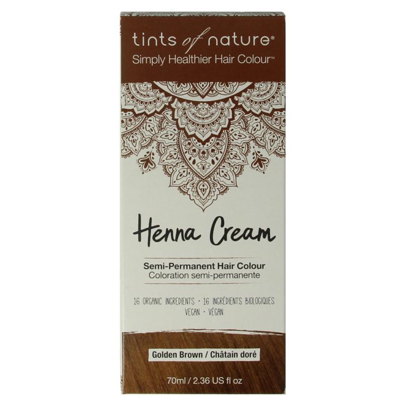 Tints Of Nature Henna Cream Golden Brown Semi Permanent