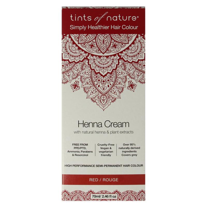 Tints Of Nature Henna Cream Red Semi Permanent