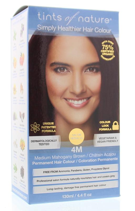 Tints Of Nature 4M Medium Mahogany Brown