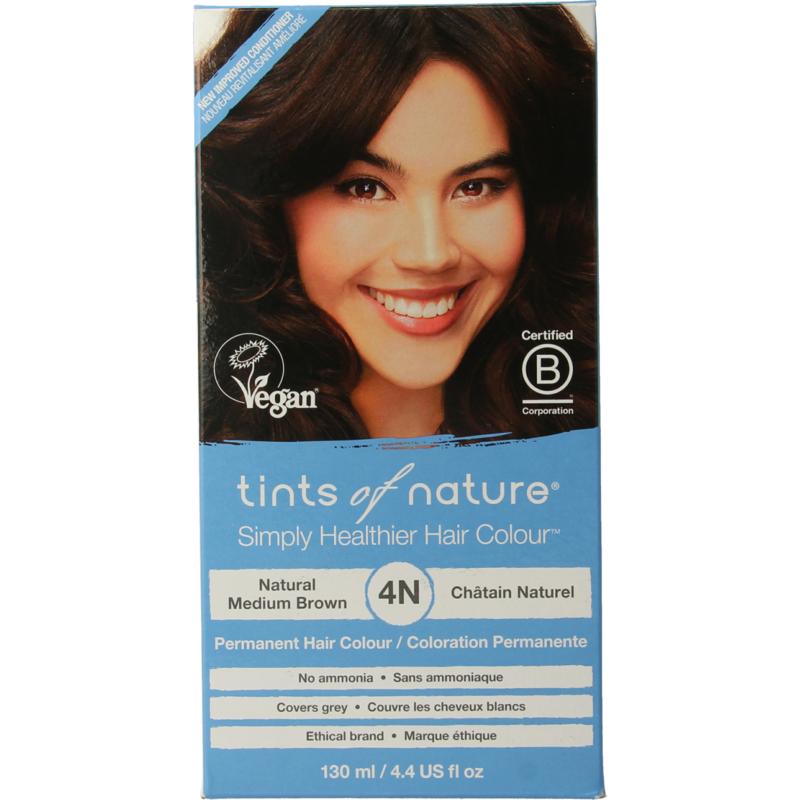 Tints Of Nature 4N Natural Medium Brown