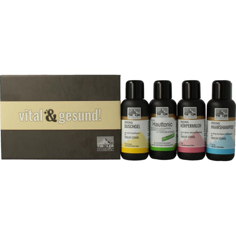 Tiroler Steinoel Geschenkverpakking Vital