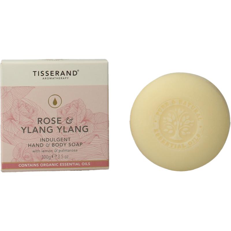Tisserand Zeep Roos & Ylang Ylang