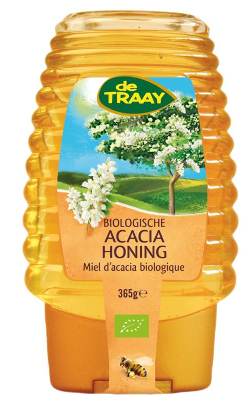 Traay Acaciahoning Knijpfles Bio