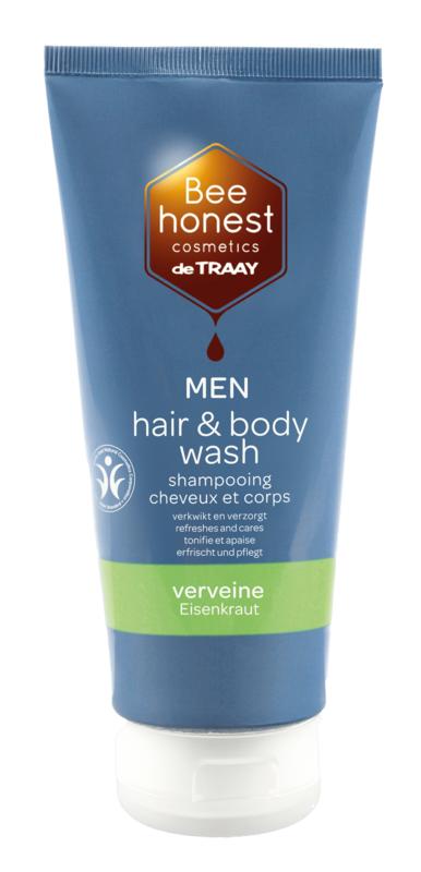 Traay Bee Honest Hair & Body Wash Men Verveine