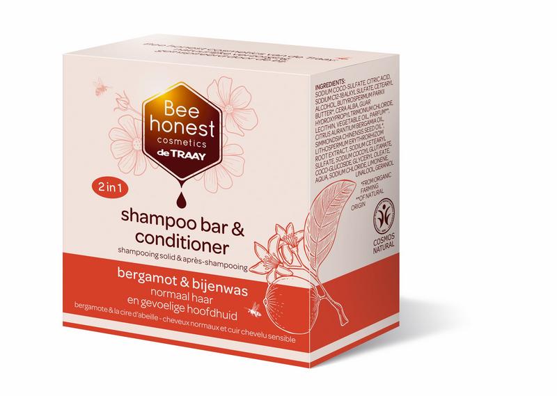 Traay Bee Honest Shampoobar Bergamot & Bijenwas