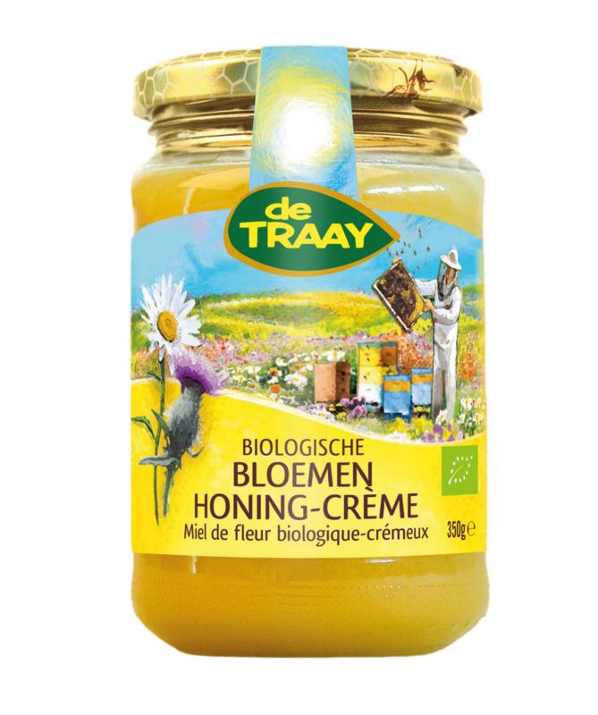 Traay Bloemen Honing Creme Bio