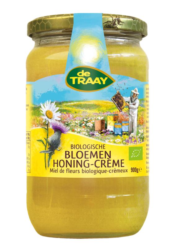 Traay Bloemenhoning Creme Bio