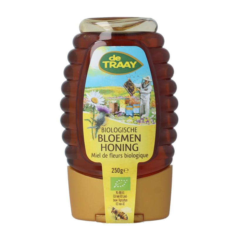 Traay Bloemenhoning Knijpfles Bio
