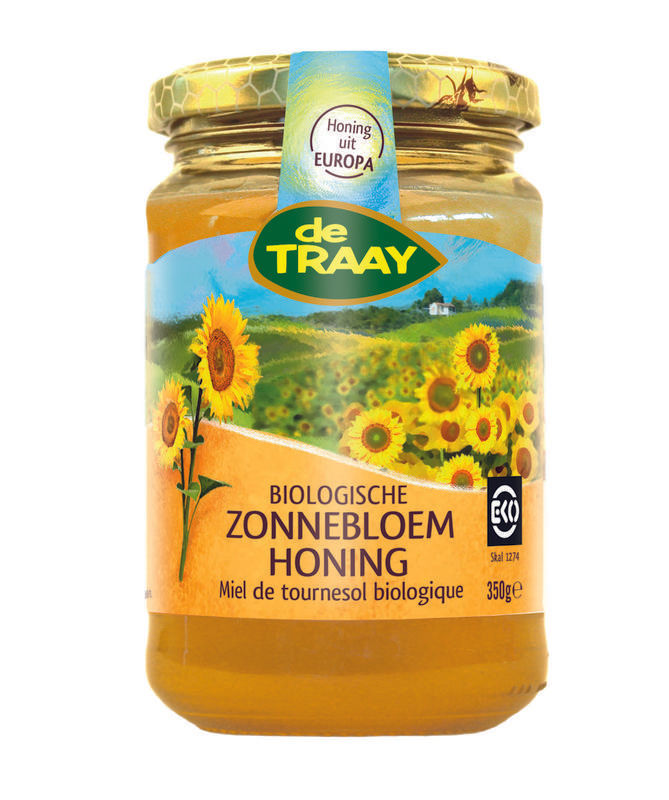 Traay Zonnebloem Honing Creme Bio