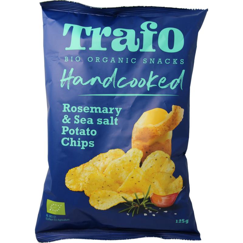 Trafo Chips Handcooked Rozemarijn Himalaya Zout Bio