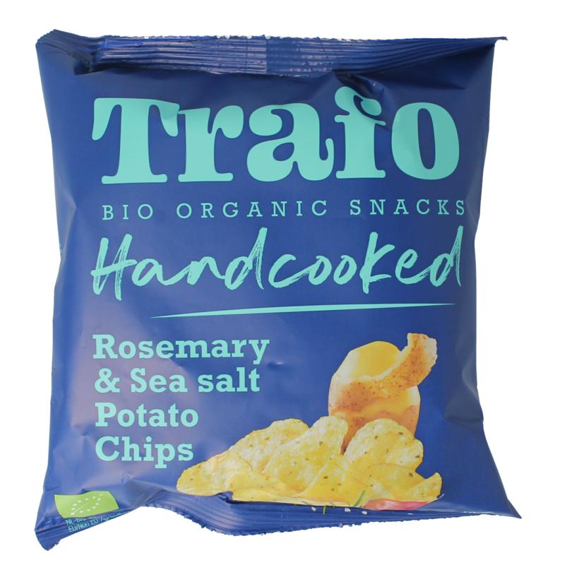 Trafo Chips Handcooked Rozemarijn Himalaya Zout Bio