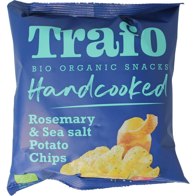 Trafo Chips Handcooked Rozemarijn Himalaya Zout Bio