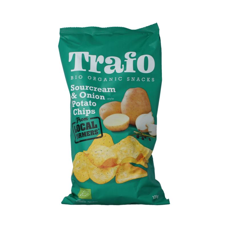 Trafo Chips Sour Cream & Onion Bio