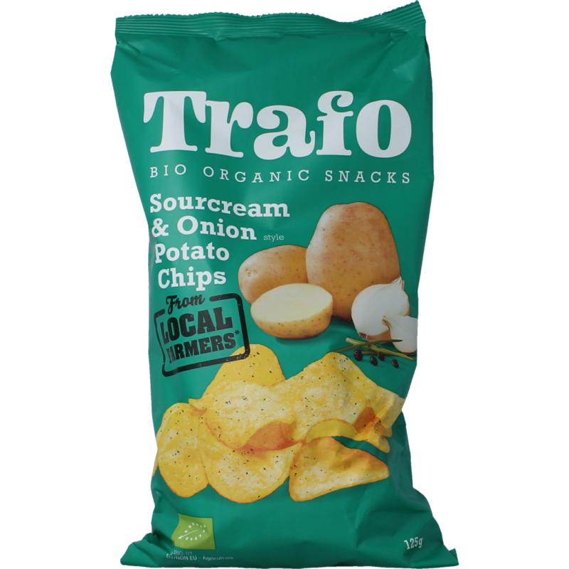 Trafo Chips Sour Cream & Onion Bio