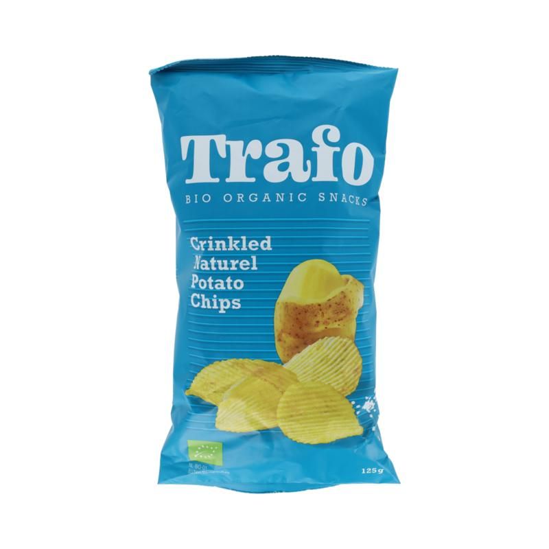 Trafo Ribbelchips Gezouten Bio