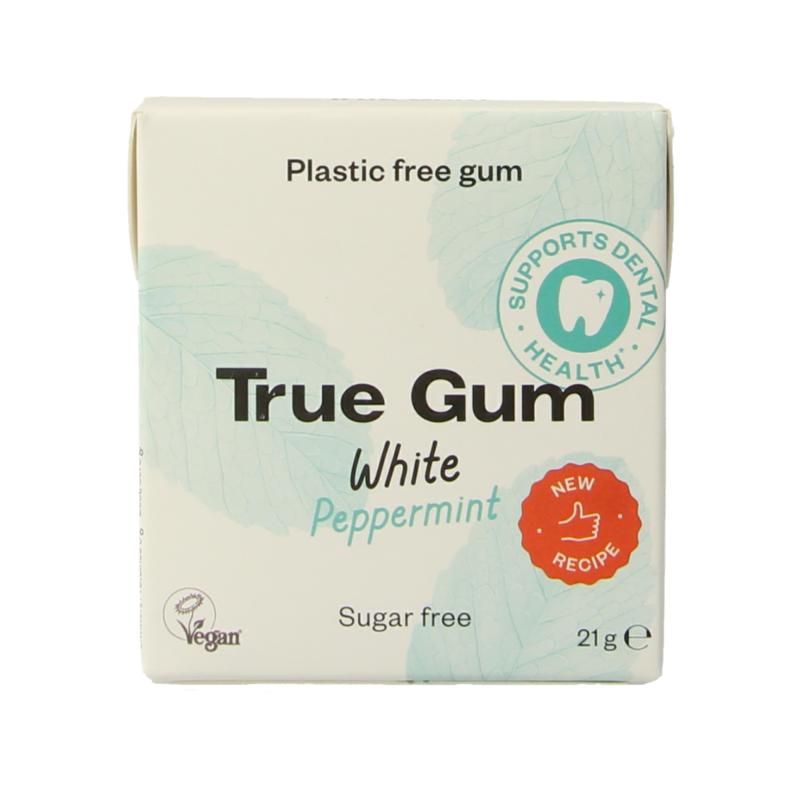 True Gum White Peppermint Suikervrij