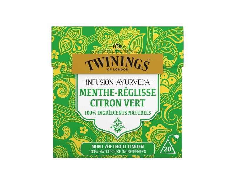 Twinings Ayurveda Munt Zoethout Limoen