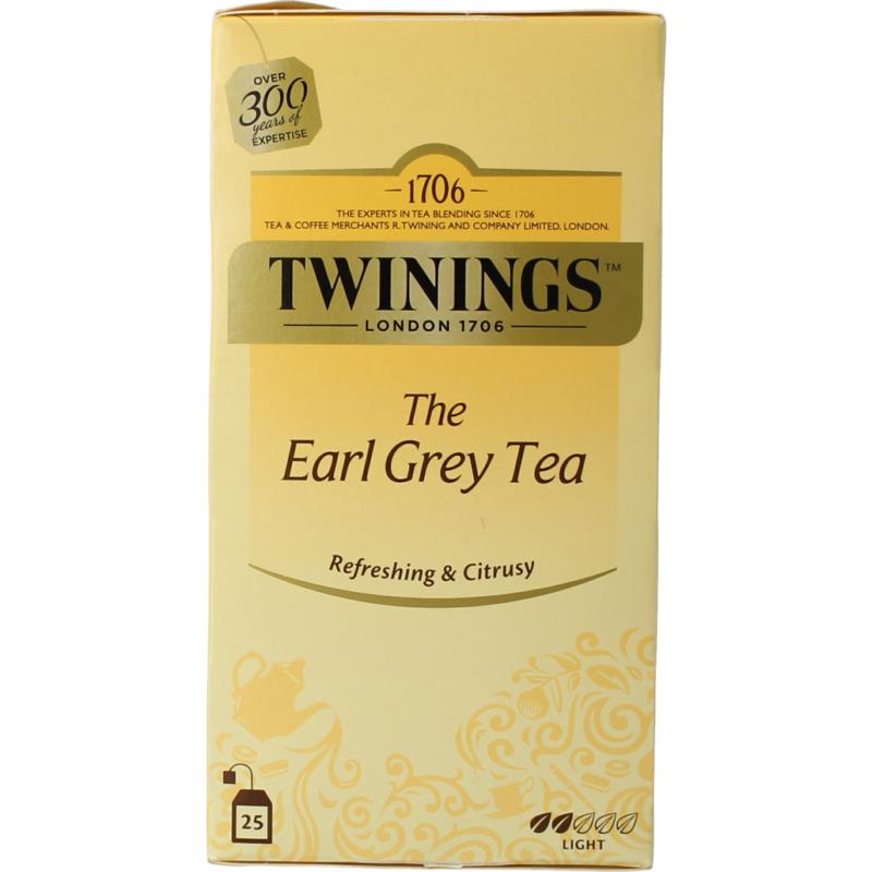 Twinings Earl Grey Envelop Zwart