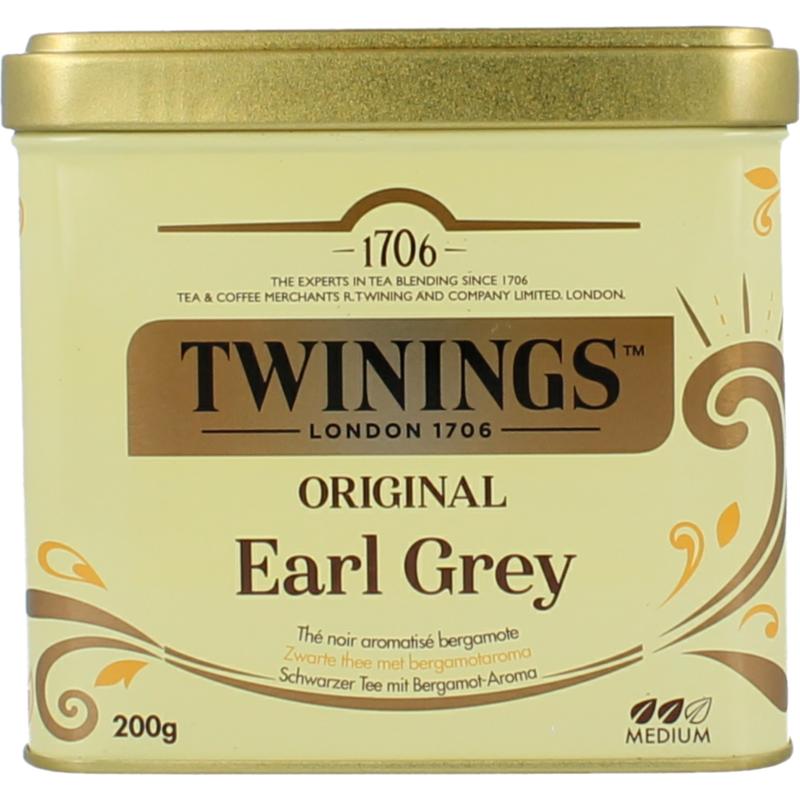 Twinings Earl Grey Thee Blik