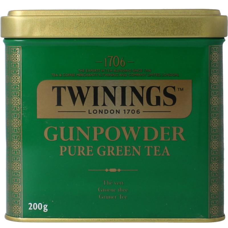 Twinings Gunpowder Blik Natural