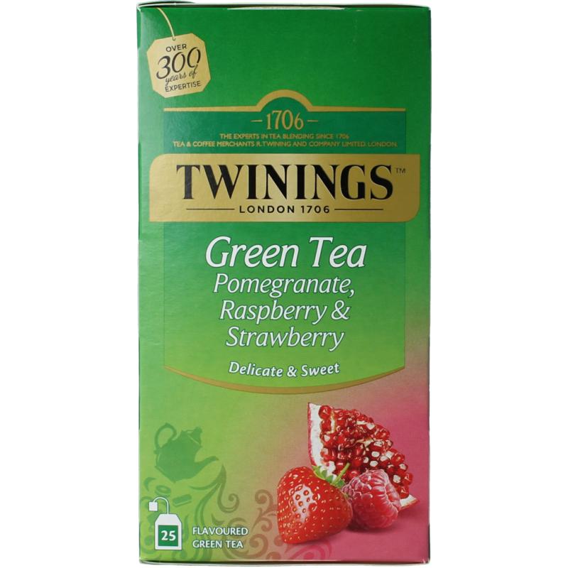 Twinings The Vert Pomogranate Raspberry Strawberry