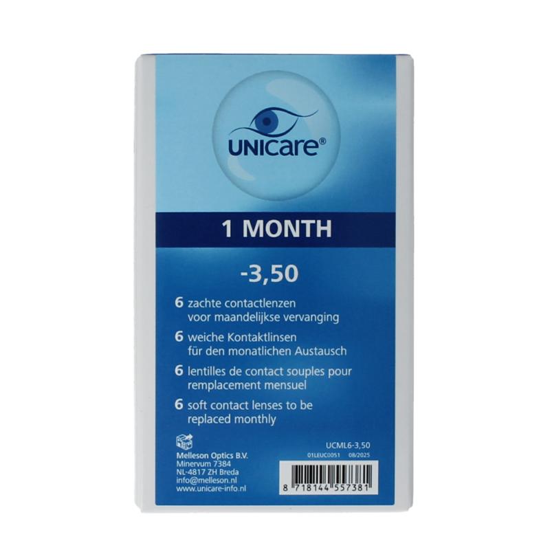 Unicare Maandlenzen -3.50