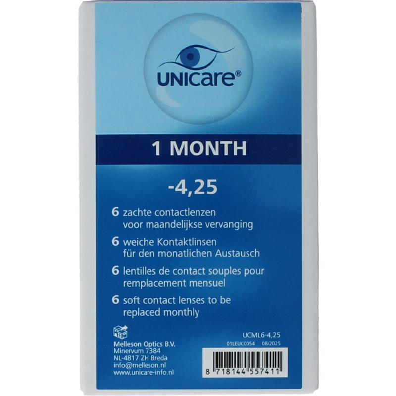 Unicare Maandlenzen -4.25