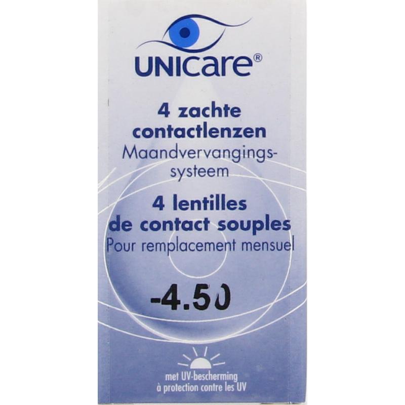 Unicare Maandlenzen -4.50