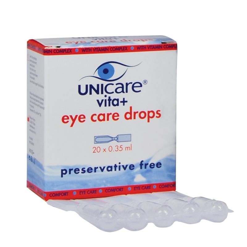 Unicare Vita+ Eye Care Oogdruppels 0.35Ml