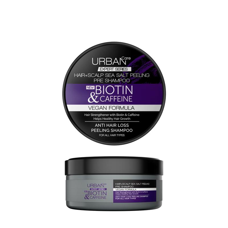 Urban Care Expert Salt Peeling Shampoo Biotine & Caffeine