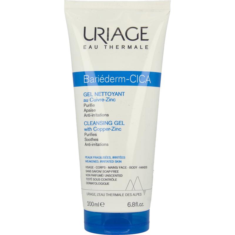 Uriage Bariederm Cleansing Cica Gel Irritated Skin