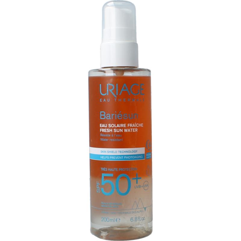 Uriage Bariesun Spf50+ Eau Solaire Fraiche Spray