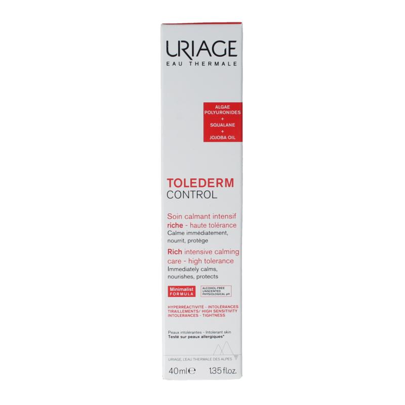 Uriage Tolederm Control Rijke Kalmerende Verzorging