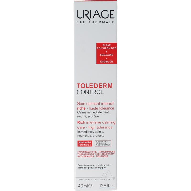 Uriage Tolederm Control Rijke Kalmerende Verzorging