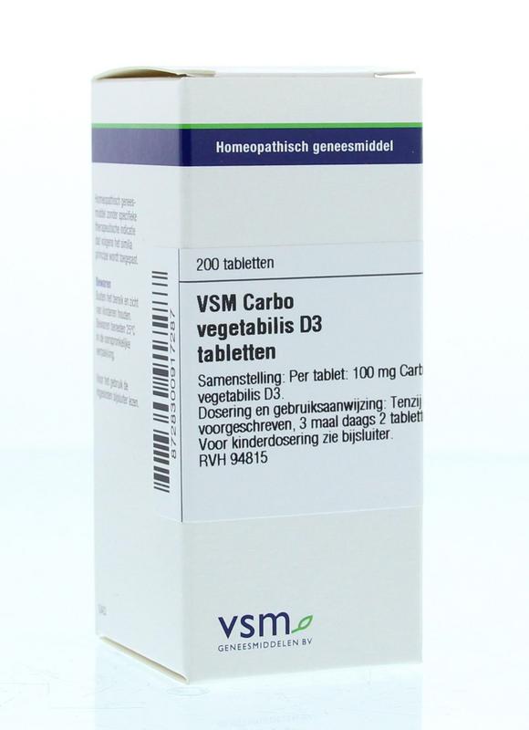 Vsm Carbo Vegetabilis D3