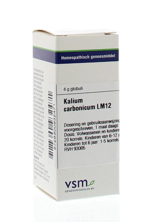 Vsm Kalium Carbonicum Lm12