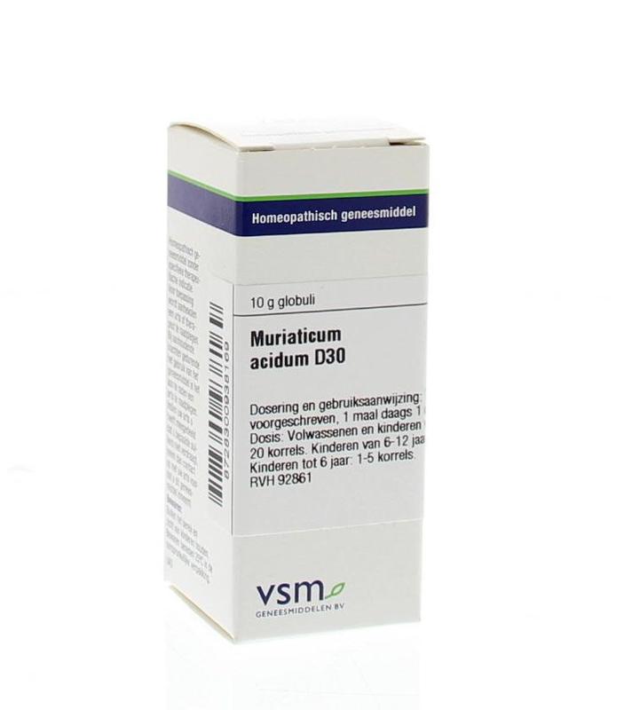 Vsm Muriaticum Acidum D30