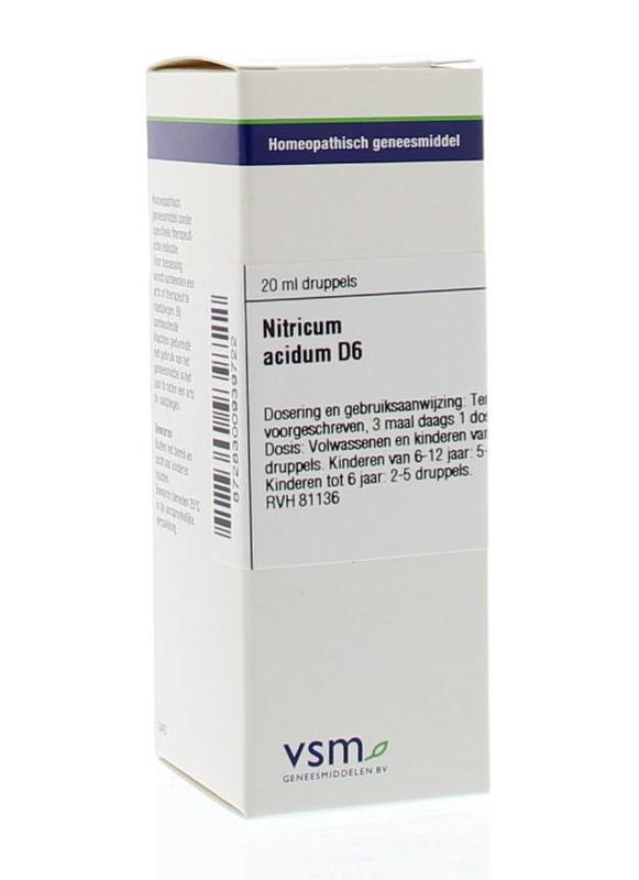 Vsm Nitricum Acidum D6