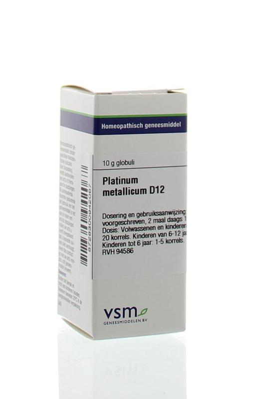 Vsm Platinum Metallicum D12