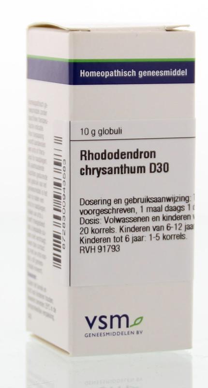 Vsm Rhododendron Chrysanthum D30