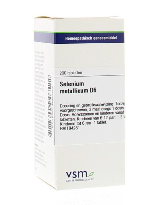 Vsm Selenium Metallicum D6