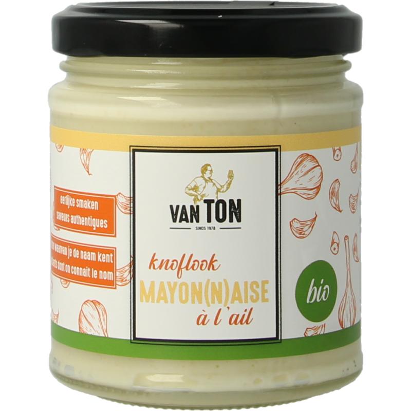 Van Ton Mayonaise Knoflook Bio