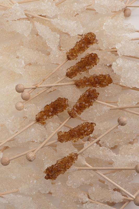 Van Vliet Kandijstokjes Bruin Doos