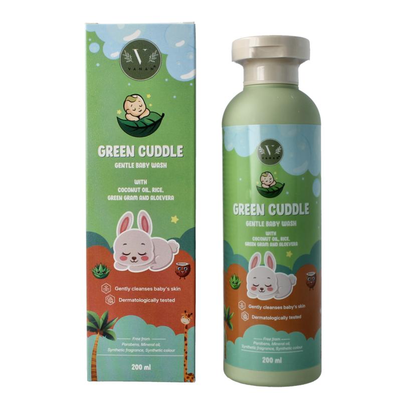 Vanan Green Cuddle Baby Wash Gentle