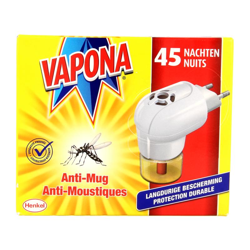 Vapona Anti Mug Stekker 45 Nachten