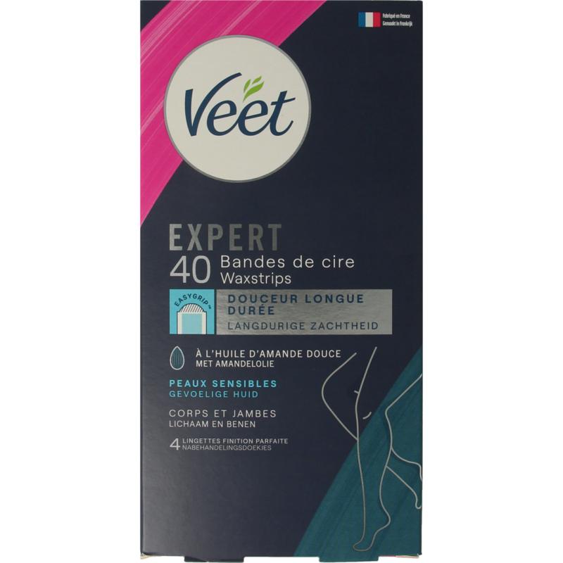 Veet Expert Koude Waxstrips Been Sensitive