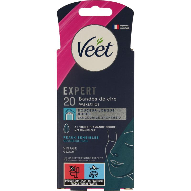 Veet Expert Koude Waxstrips Gezicht