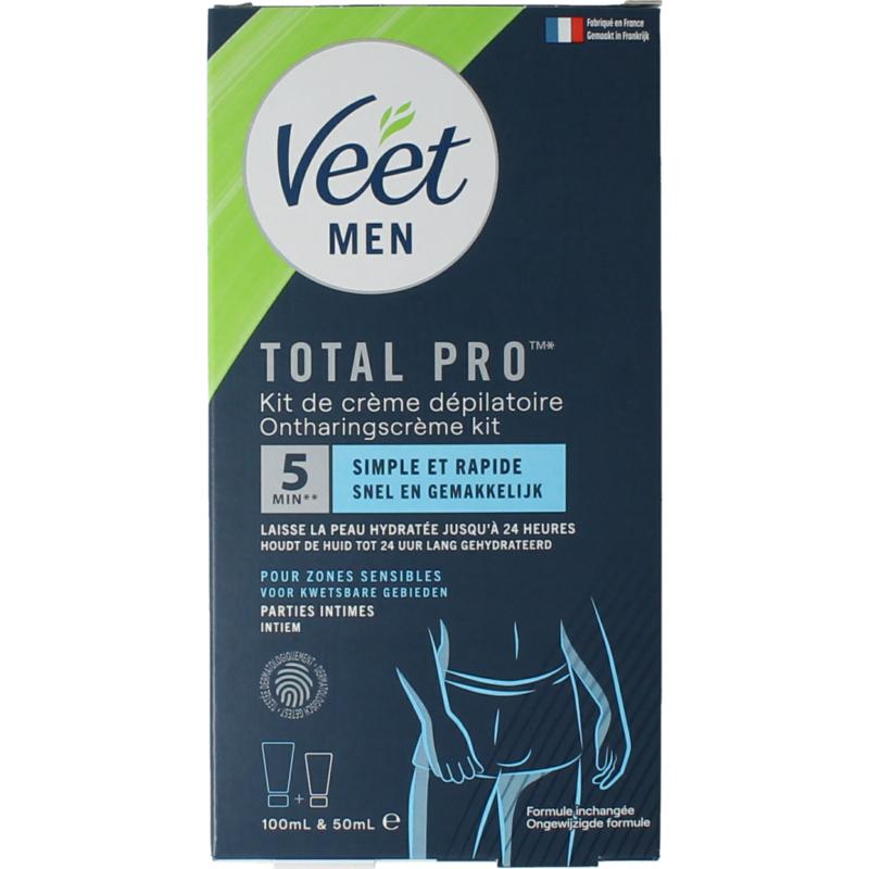 Veet Men Hair Removal Kit Intimate Body Parts